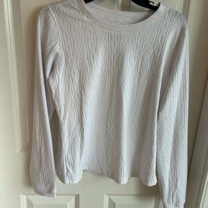 bolle White Long Sleeve Tee